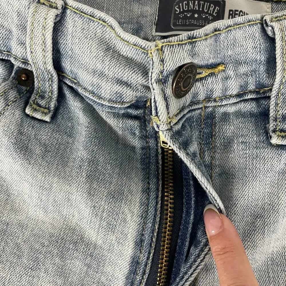 Levi's Signature Regular Light Wash Stretch Men's Jeans 32x30 (33x31) 59240073